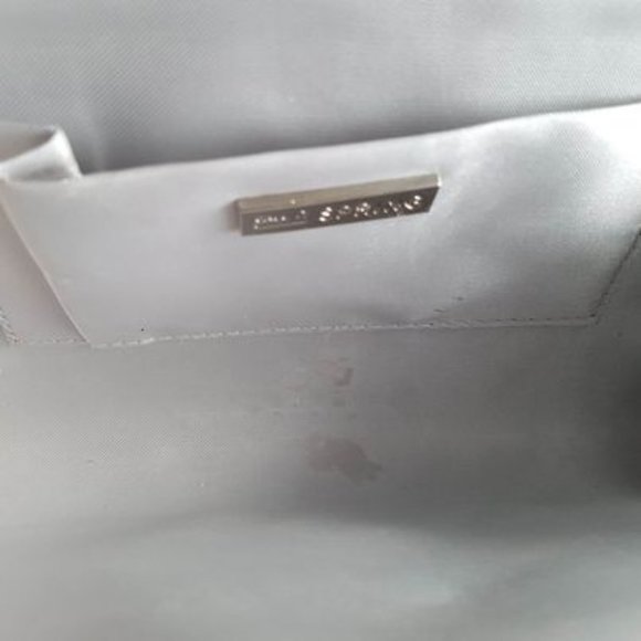 Silver Clutch with Chain - Picture 5 of 7